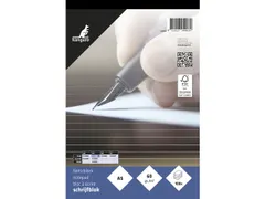 Schrijfblok Kangaro A5 lijn 60 grams 100 blad