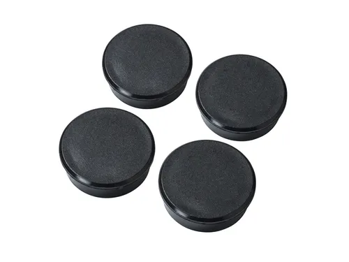 Magneten Millex 30mm zwart set a 4 st.