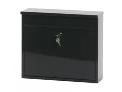 Wandbrievenbus 31.5cm Antraciet Staal