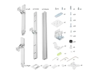 Monitor Arm 6 Schermen tot 32 inch met Crossbar voor Bureau - 8