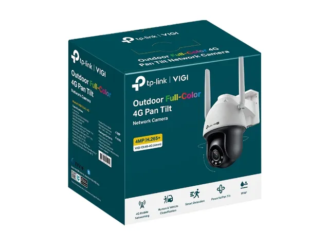 TP-Link VIGI C540-4G, Caméra de sécurité IP, Intérieure et extéri