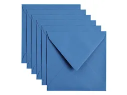 Envelop Papicolor 140x140mm Donkerblauw gegomd