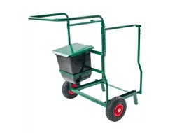 Containerkar voor 1x 240 Liter container Groen