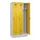 locker voor scheiding van kleding,HxBxD 1950x900x500mm,3vak
