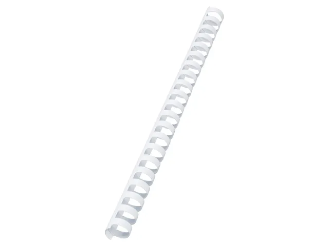 Bindrug GBC 19mm 21-rings A4 wit 100stuks