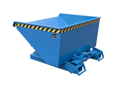 kiepbak,HxLxB 865x1485x1095mm,0,6m³,draagverm. 1000kg,RAL 5012