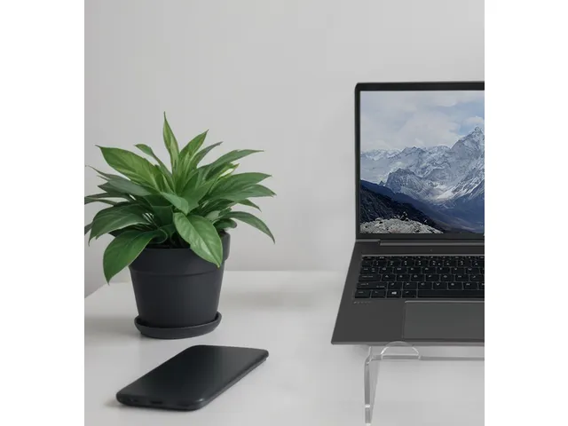 Acryl Laptopstandaard Transparant voor Laptops tot 17 Inch