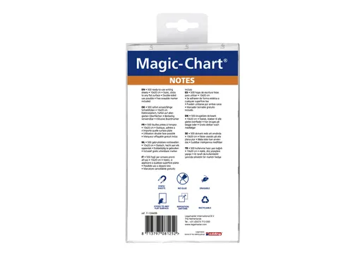Legamaster Magic-Chart Notes 10x20cm assorti 500 vel