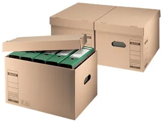 Transportdoos Leitz Premium 335x280x440mm bruin - 6