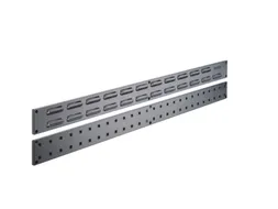 zijrail geperforeerde plaat,HxBxD 76,2x990x13mm,staal,RAL7016