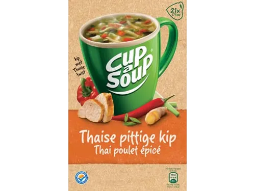 Cup-a-Soup Thai Spicy Chicken Doos 21 Stuks