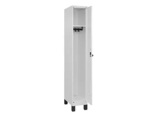 locker,HxBxD 1950x300x500mm,1vak,vak B 300mm,draaigrendel,voeten - 2