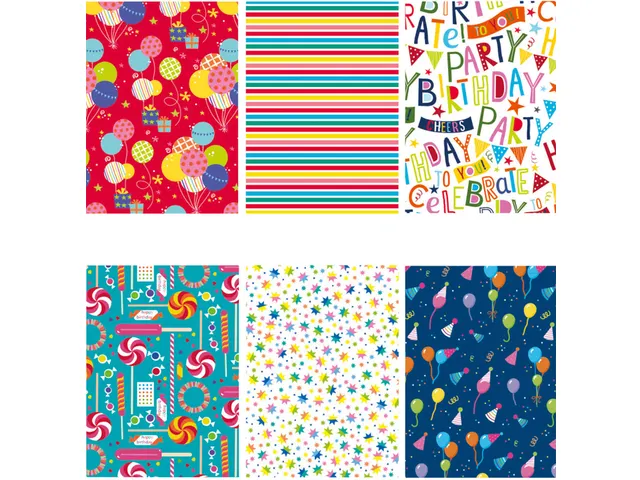 Inpakpapier IG Group Party 200x70cm assorti