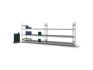 breedvakstelling,aanbouwveld,HxBxD 2000x2520x835mm,vakl. 350kg - 3