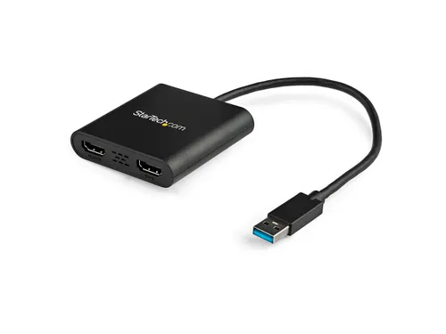 USB 3.0 naar Dual HDMI Adapter Dual 1080p of Single 4K 30Hz