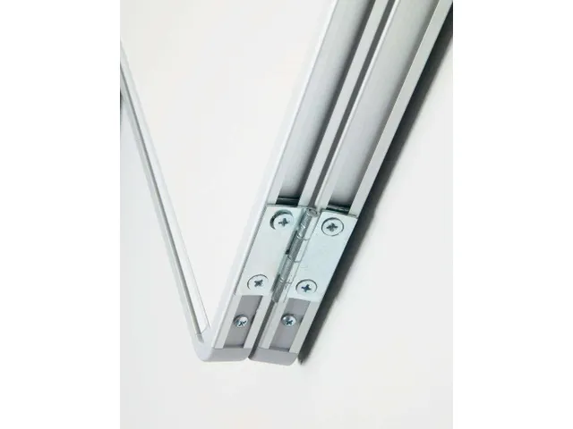 Smit Visual Drievlaksbord 120x180cm Emaille wit RC-10