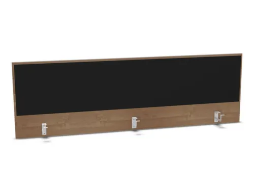 opzetpaneel,v. bureau,aanbouw achter,B 1800mm,NT-cherry,BN8033-zwart