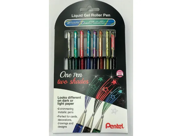 Gelschrijver Pentel K110 0.5mm assorti