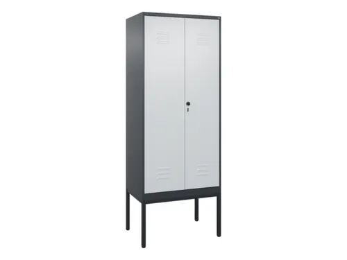 locker voor scheiding van kleding,HxBxD 2120x800x500mm,2vak