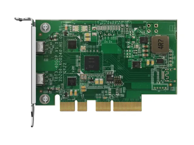 2 x Thunderbolt 3 (USB Type-C), PCIe Gen3 x 4, Low-Profile/Volledige H