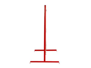 schaarhek,paal HxØ 960x27mm,HxBxD 960x0-4000x500mm,paal staal,rood - 5