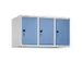 opzetkast,v. locker,3vak.,vak B 300mm,HxBxD 500x900x500mm,draaigrendel