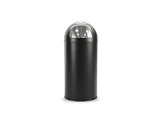 Poubelle Push Bin BRASQ PB230+ 30 litres noir