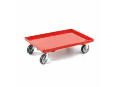 dolly,draagverm. 250kg,laadvl. LxB 615x415mm,platform gesloten