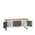 werkbank,HxBxD 830x2000x600mm,multiplexblad,uitrusting: 3laden,2kasten