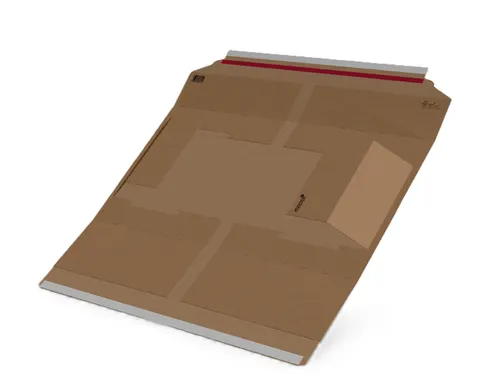 Wikkelverpakking 396x328x112mm Bruin Enkelgolf Zelklevend 20kg