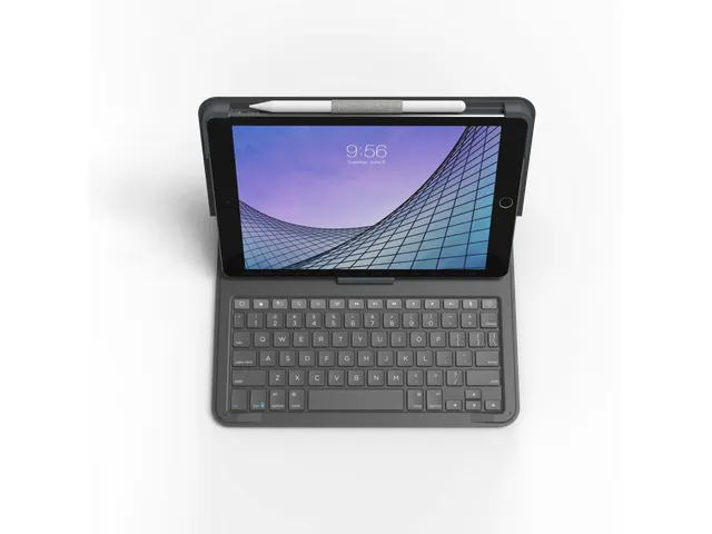 ZAGG Messenger Folio 2, Zwitsers, Apple, 10.2-in. iPad (7th & 8th gen)