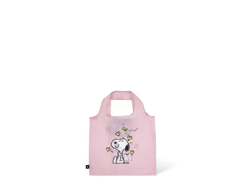 Opvouwbare tas Les Artistes Paris 100% gerecycled Enjoy Snoopy