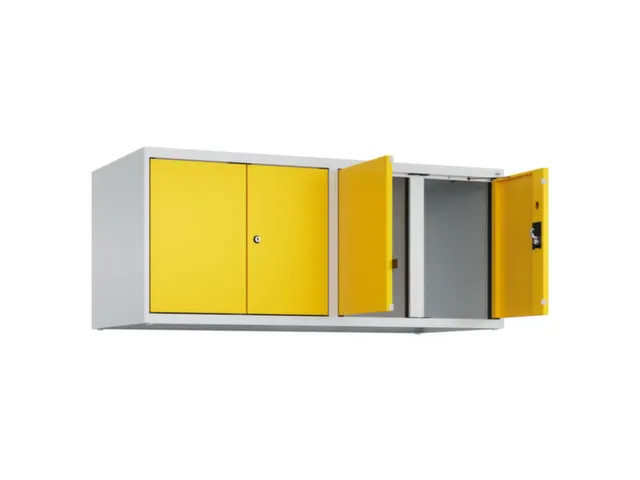 opzetkast,v. locker voor scheiding van kleding,4vak.,vak B 300mm