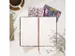 Carnet de notes Pukka Pad Bloom SC 13x21cm ligné bleu