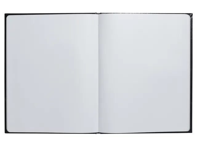 Livre d'or Exacompat Graphik 270x220mm uni noir