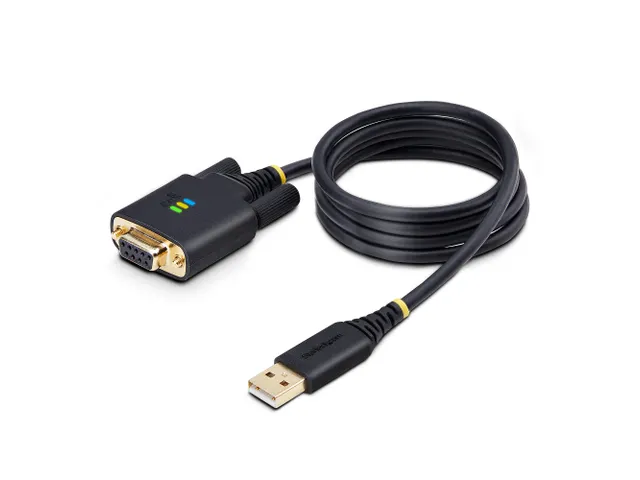 1 Meter USB naar Null Modem Kabel, USB naar Serieel Adapter
