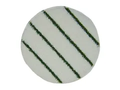 Bonnet TapijtPad 17 inch Streep Groen doos 5 stuks