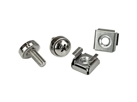 100 Stuks M5 Montageschroeven en Kooimoeren voor Serverrack