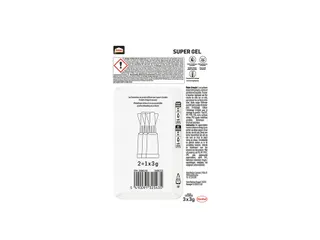 Secondelijm Pattex super gel 3 gram blister 2+1 gratis - 3