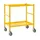 tafelwagen,draagverm. 150kg,2etage(s),laadvl. LxB 625x414mm