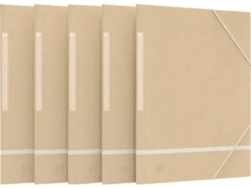 Touareg elastomap uit karton, ft A4, beige
