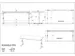 In hoogte verstelbaar bureau,HxBxD 680-910x1800x800mm,blad grafiet
