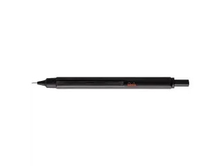 Rhodia scRipt zeshoekig vulpotlood 0.5mm Aluminium Zwart - 1