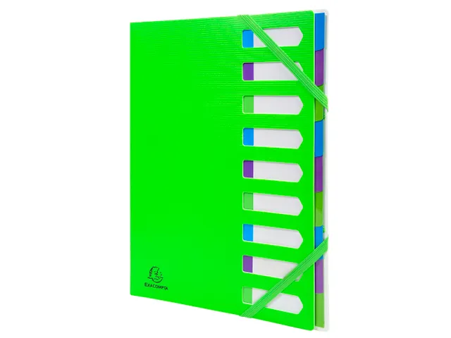 Sorteermap Harmonika 9vak CAMP.NEON Ass