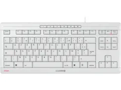 Clavier CHERRY STREAM TKL blanc/gris AZERTY FR