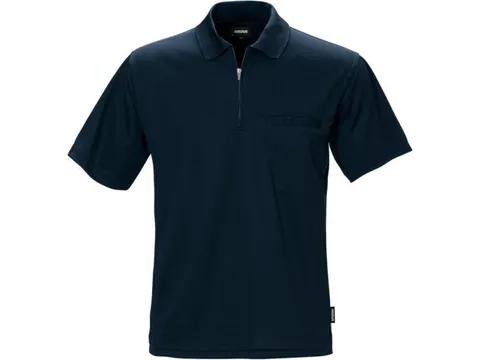 Fristads Kansas 718 PF 100470-540 polo, marineblauw, maat M, per stuk