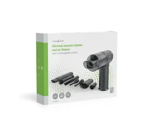 Handstofzuiger / luchtblazer Nedis 90W oplaadbaar zwart - 4