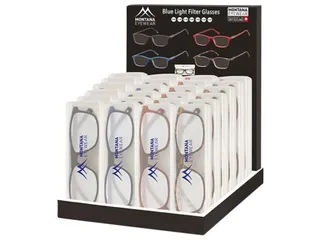 Leesbril Montana blue light filter assorti 24 stuks - 2