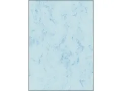 Structuurdesign Sigel A4 200grs pak a 50 vel marmer blauw