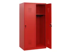 schoollocker,HxBxD 1530x800x500mm,2vak,vak B 400mm,draaigrendel